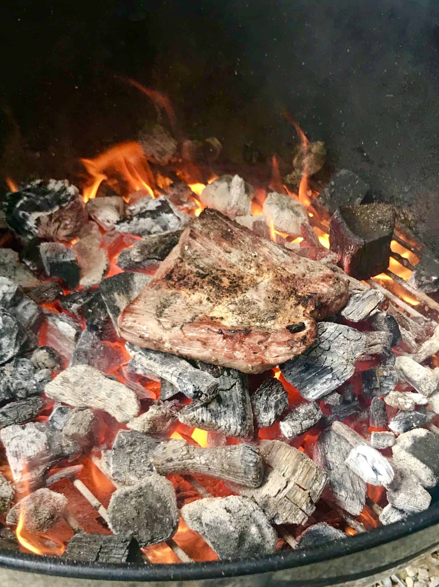 Using the Caveman Tabletop Steak Cooker 